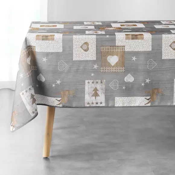 Mantel rectangular (L300 cm) Agustín Gris 2