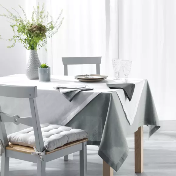 Lote de 3 servilletas (40 cm) Charline Gris 3