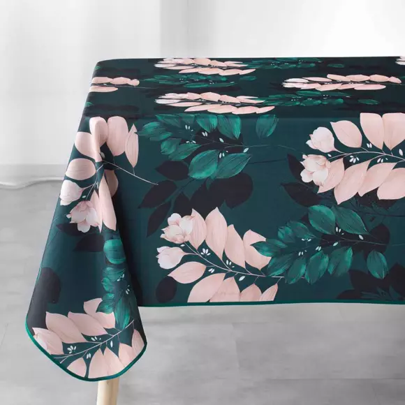 Nappe rectangulaire (L200 cm) Belline Vert émeraude 3