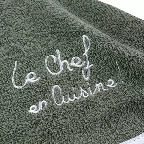 Paño de cocina (60 cm) Cuistot Verde kaki 3