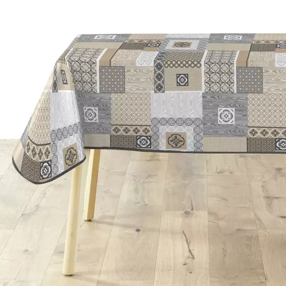 Mantel rectangular PVC (L240 cm) Costa Gris 3