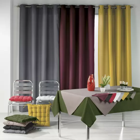 Lot de 3 serviettes Essentiel Jaune miel 2