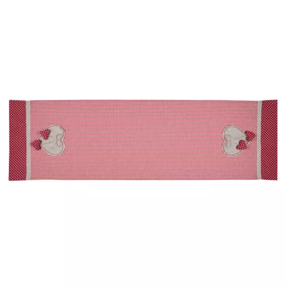 Runner da tavola (150 cm) Marianne Rosso 3