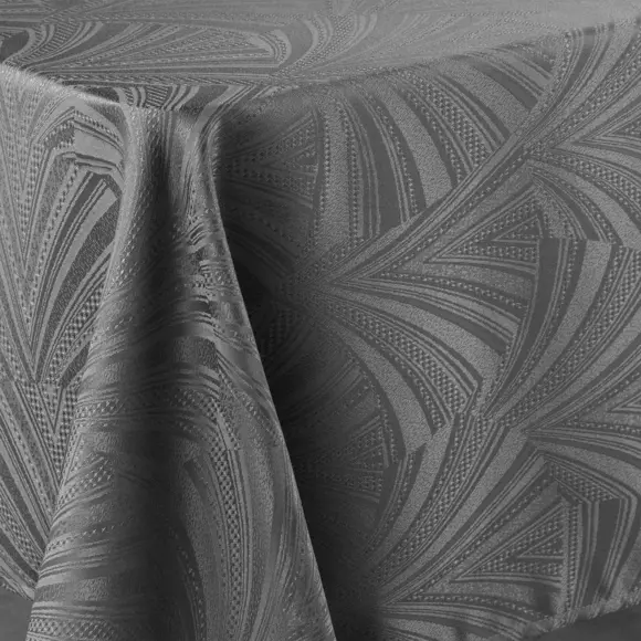 Mantel rectangular anti manchas (240 cm) Lolly Gris antracita 2