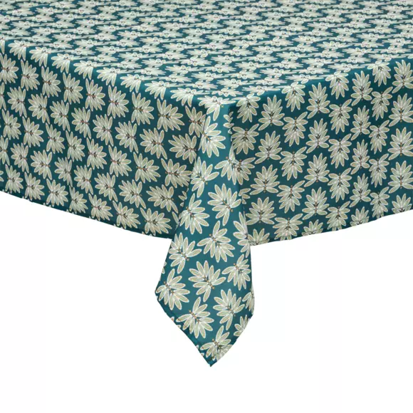 Nappe rectangulaire anti tache (240 cm) Ozzy Verte