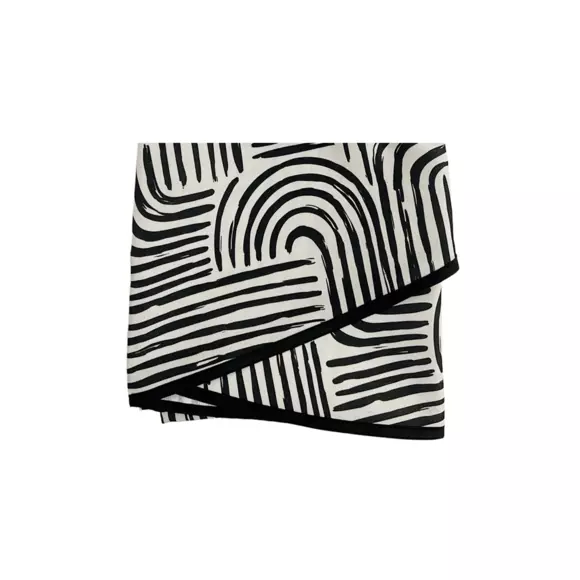 Mantel redondo anti manchas (180 cm) Pandore Negro 3