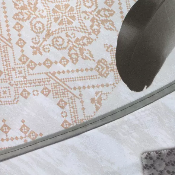 Mantel redondo PVC (D160 cm) Delicia Topo 2