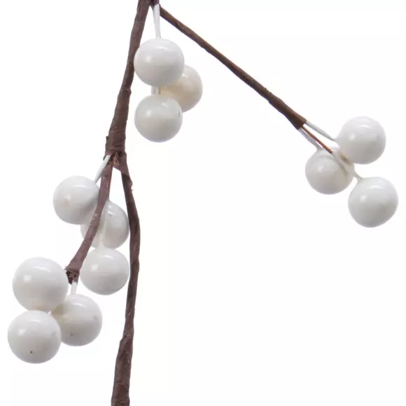 Guirnalda decorada Célénia Blanco 2