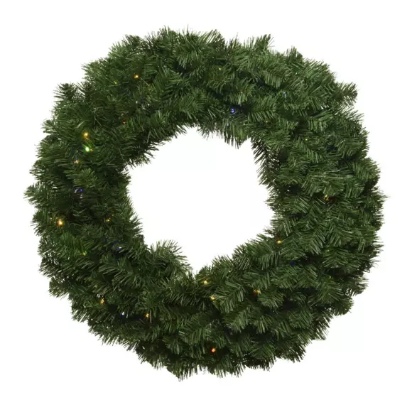 Corona di Natale luminosa lampeggiante Royal  Ø60 cm Verde Multicolore 2