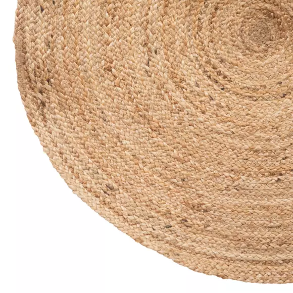 Vloerkleed jute (D80 cm) Domy Beige 2