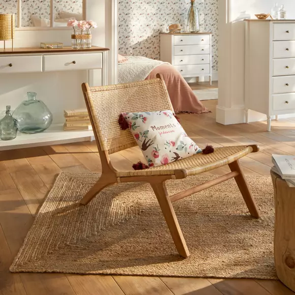 Tapis jute (170 cm) Louna Beige naturel 3