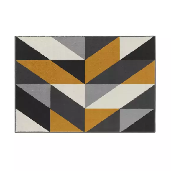 Tapis jute (170 cm) Scorpio Jaune 
