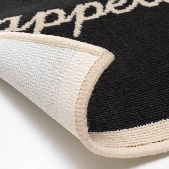 Tapis de cuisine (120 cm) Appetito Noir