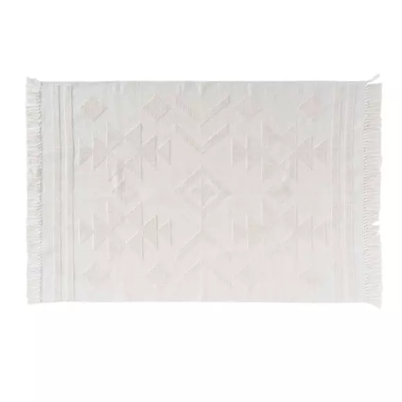 Alfombra algodón  (170 cm) Cilaos Blanco 2