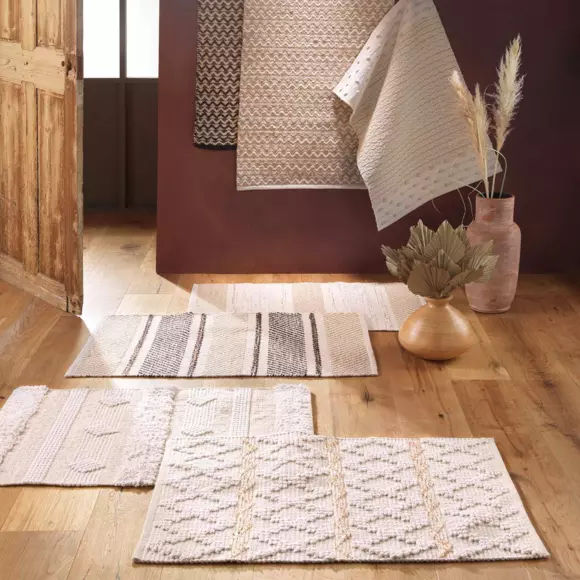 Tapis de salon (90 cm) Athos Ecru