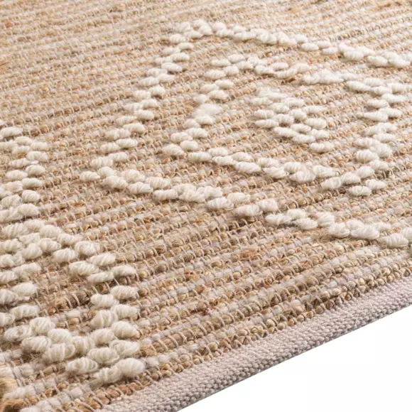 Alfombra yute (170 cm) Floty Beige 3