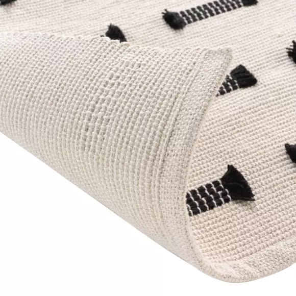 Tapis coton (80 cm) Juline Ecru