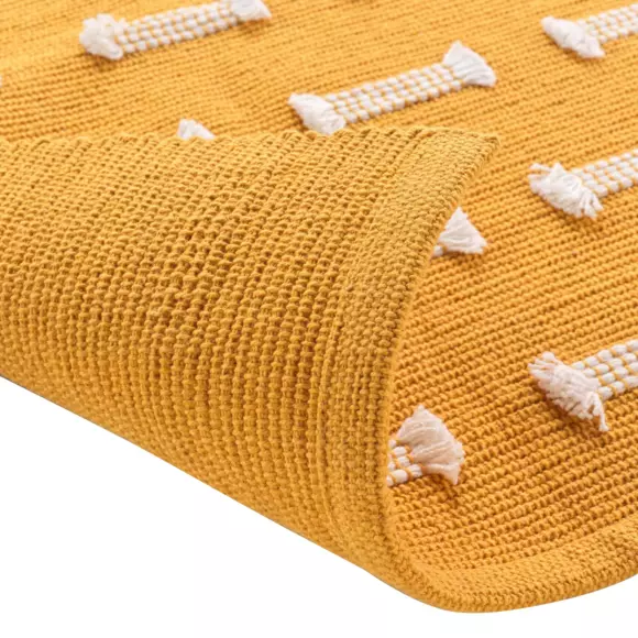Alfombra en algodón (80 cm) Juline Amarillo
