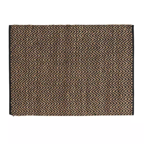 Tapis (170 cm) Zigzag Noir 2