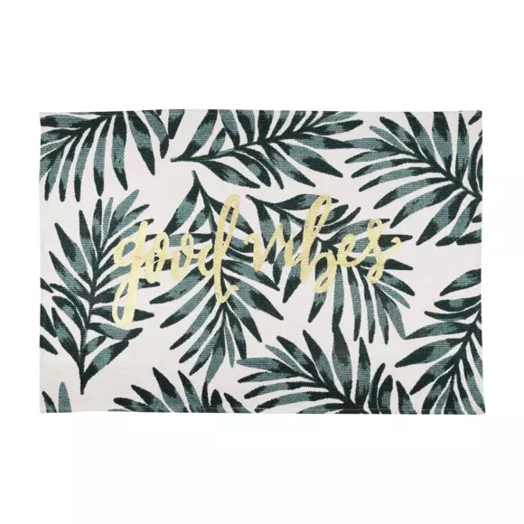 Tapis coton (90 cm) Vibes Ecru 2