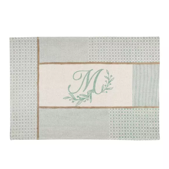 Alfombra de algodón (90 cm) Constance Azul azur 2