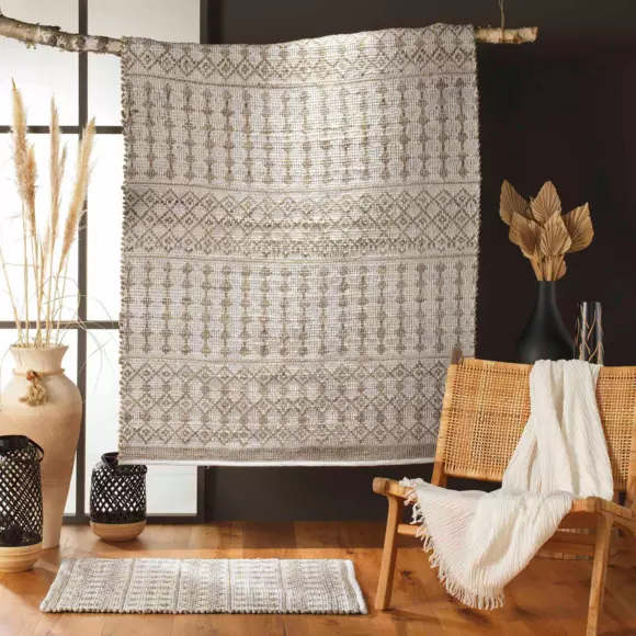 Tapis jute (90 cm) Orya Beige 2