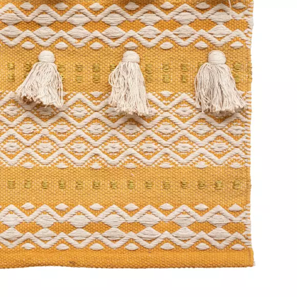 Tapis (150 cm) Moni Jaune ocre 2