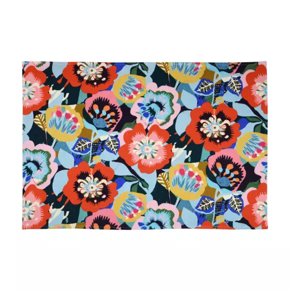 Alfombra de algodón (90 cm) Popart Verde jade 2