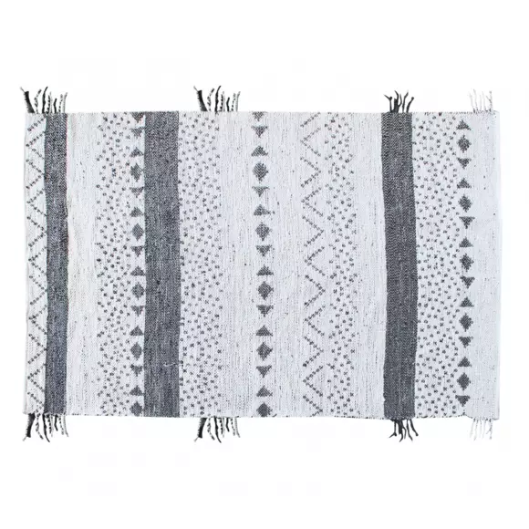 Tapis tissé main (180 cm) Callista Blanc 2