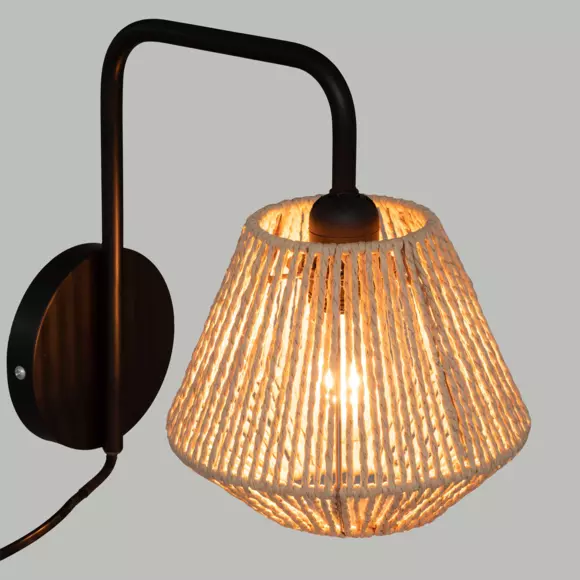 Wandleuchte Jily Naturfarben 2