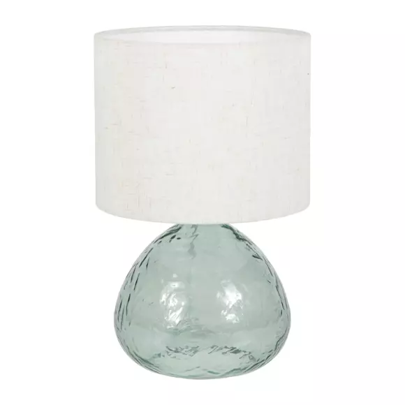 Glas tafellamp (H27 cm) Calista Groen