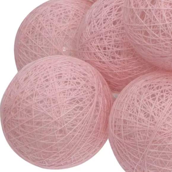 Guirlande lumineuse Bobina Rose 20 boules 3