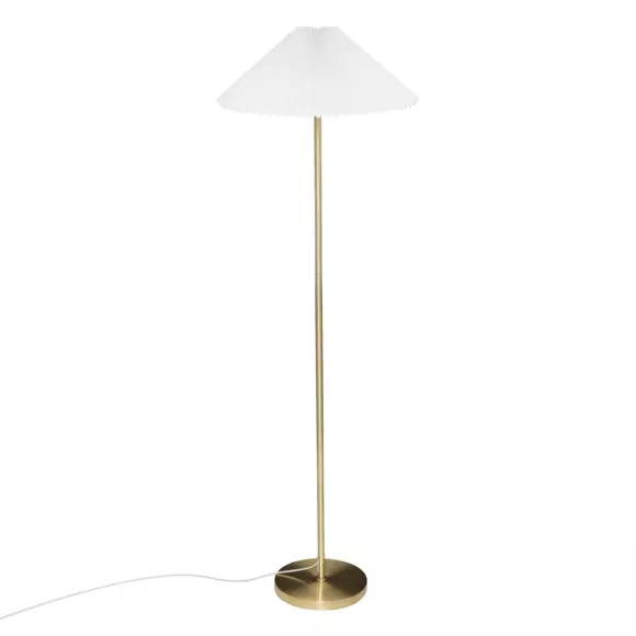 Lámpara de pie metal Jil oro 2