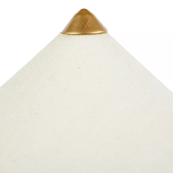 Lámpara de mesa cerámica Meringa Blanco
