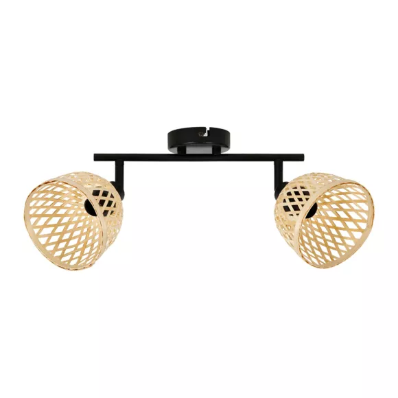 Deckenspots 2-flammig Hanoi Beige 2