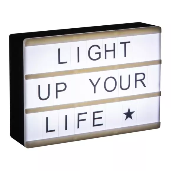 Boîte lumineuse à message Light Blanche 2