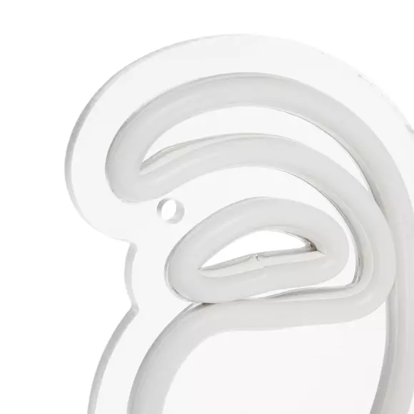 Enseigne lumineuse néon Visage Blanc USB 3
