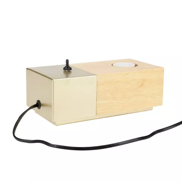 Lámpara de mesa dorada Cyrus 2
