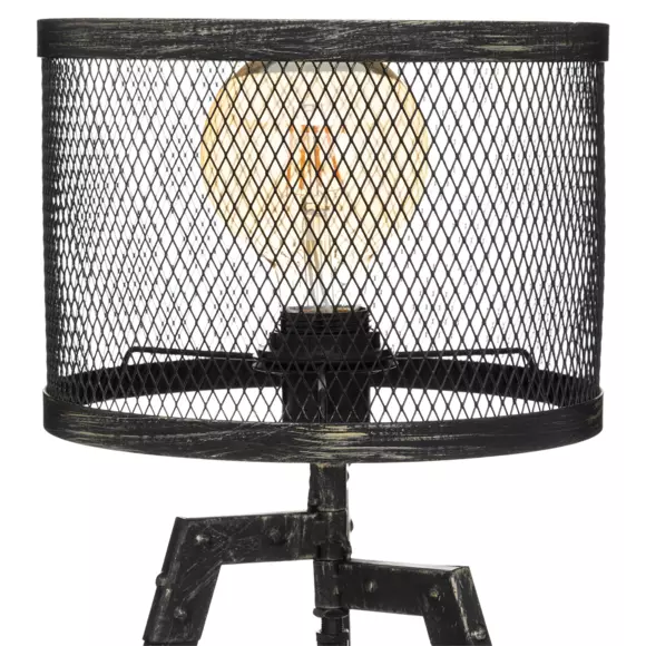 Lampe à poser trépied Noah Noire 3