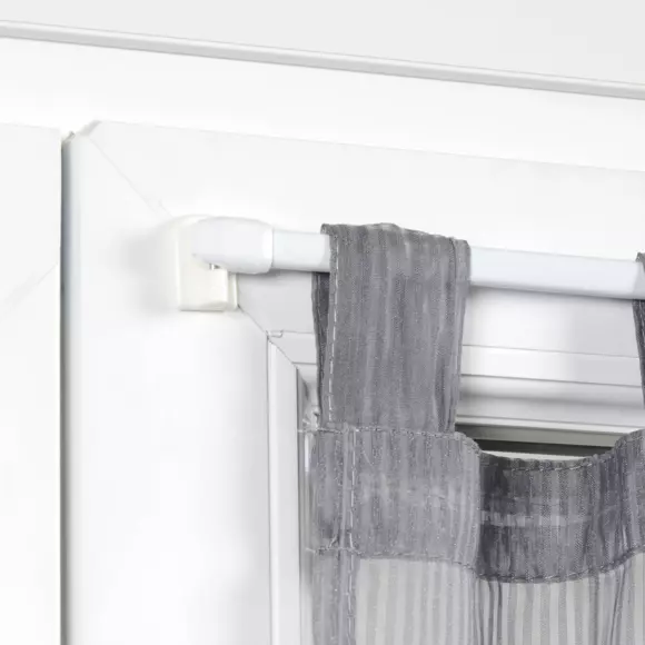 Lot de 4 supports adhésifs Blanc 2