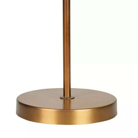 Lámpara de mesa metal Daya Bronce