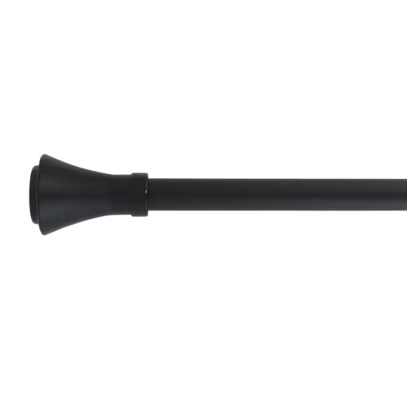 Kit de tringle extensible (L210 - L380 cm / D19 mm) Brasserie Noir Mat 2