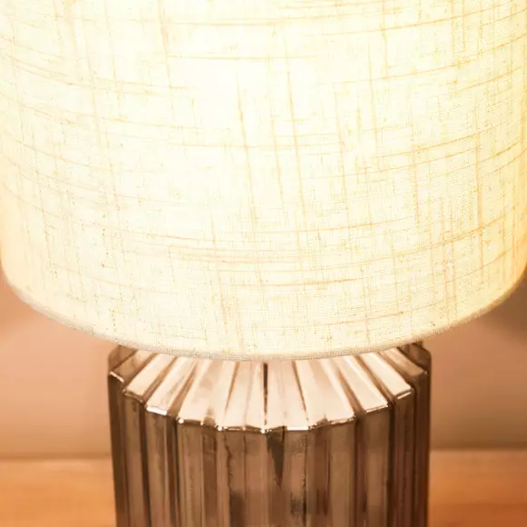 Lampe à poser Cristal Grise 2