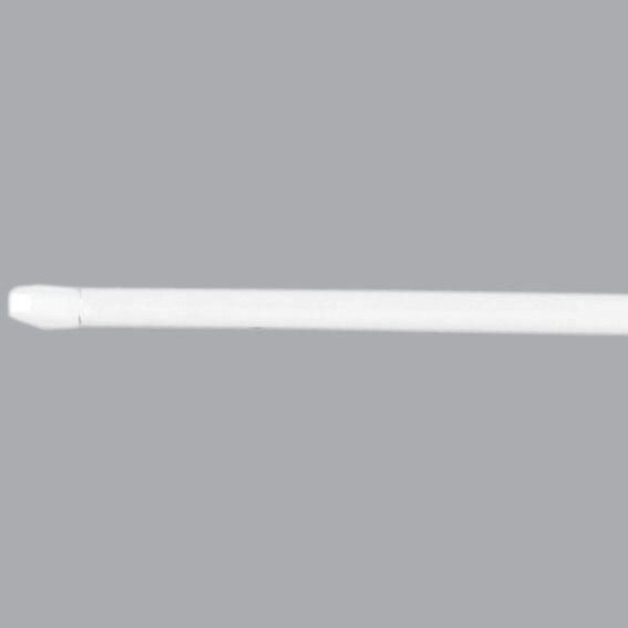 Kit de 2 barras extensibles ovaladas (40 a 60 cm) Blanco 2