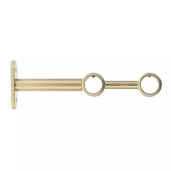 Lot de 2 supports tringles doubles (L150 / D20) Jim Or 2
