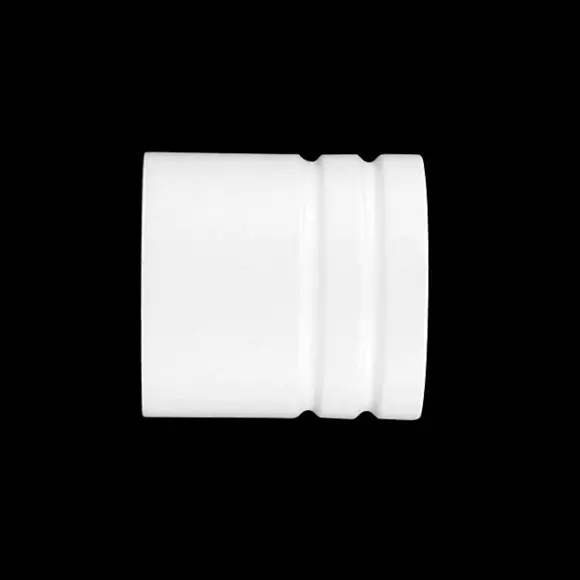Lote de 2 conteras para barra de madera (D28 mm) Bouchon Blanco 127
