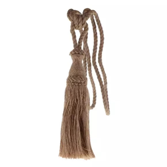 Embrasse rideau jute Alienor Beige 2