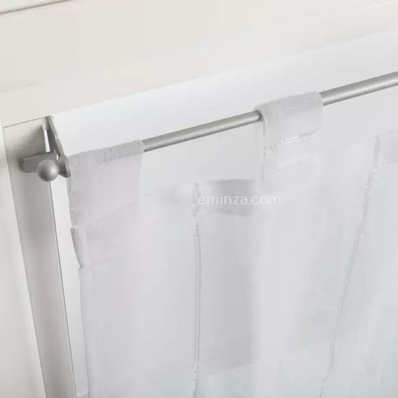 Tringle Fix'vit (L120 cm) Argent 2