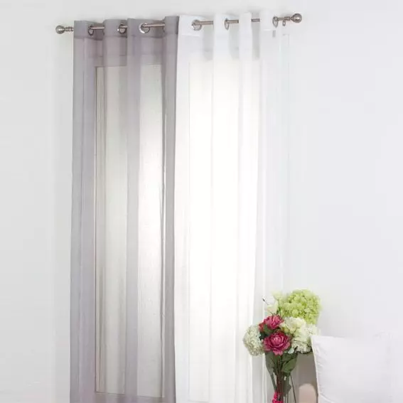 Visillo (140 x Al240 cm) Silya Blanco 2