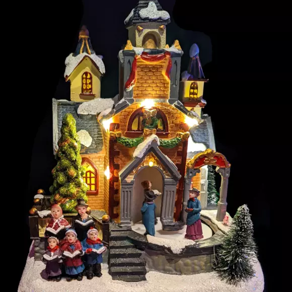 Verlichte kerk Koor (batterij) 2